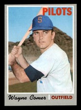 1970 Topps Baseball #323 Wayne Comer EX