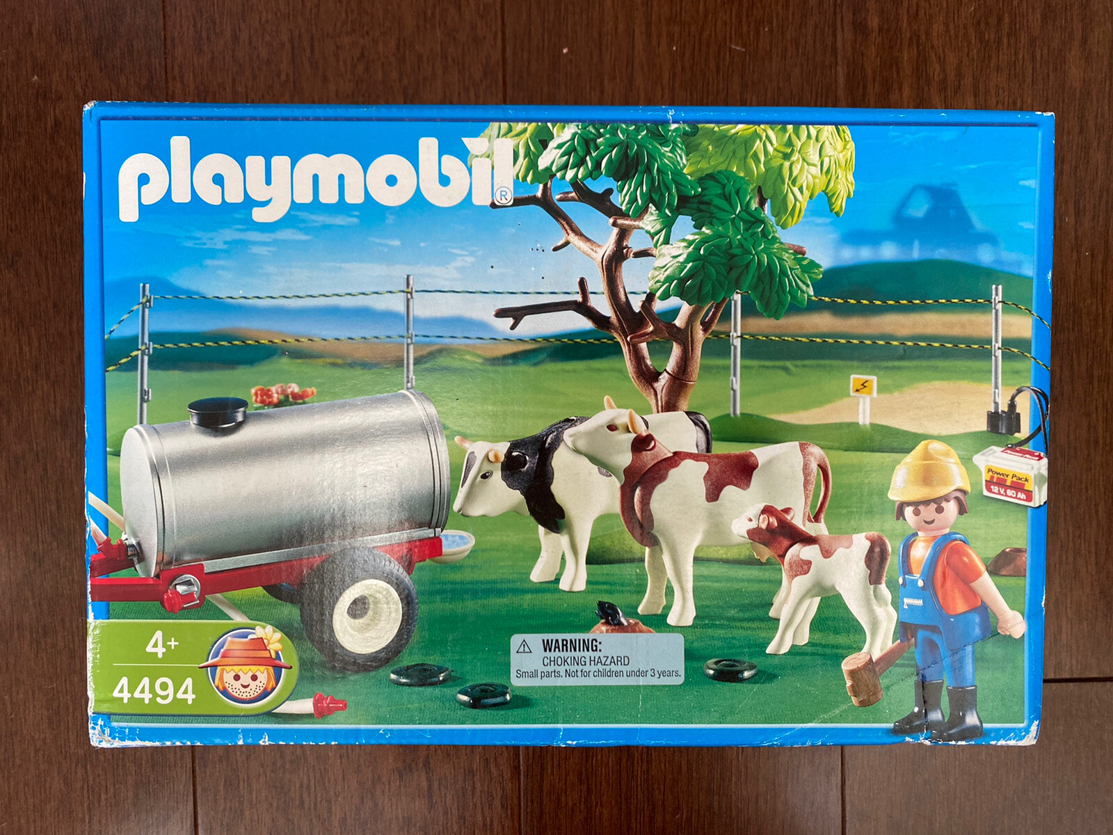 playmobil cow farm