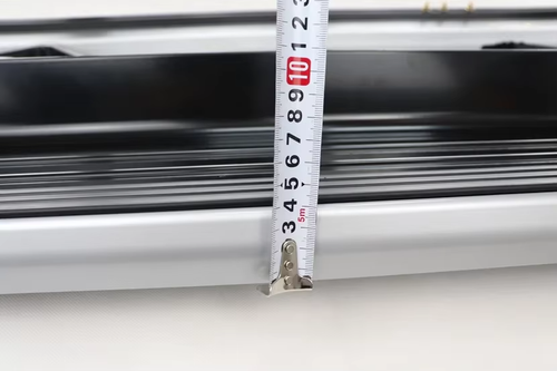 BLACK RUNNING BOARD SIDE STEPS RAILS FOR MITSUBISHI L200 TRITON SERIES 5 15-19 - Picture 10 of 18