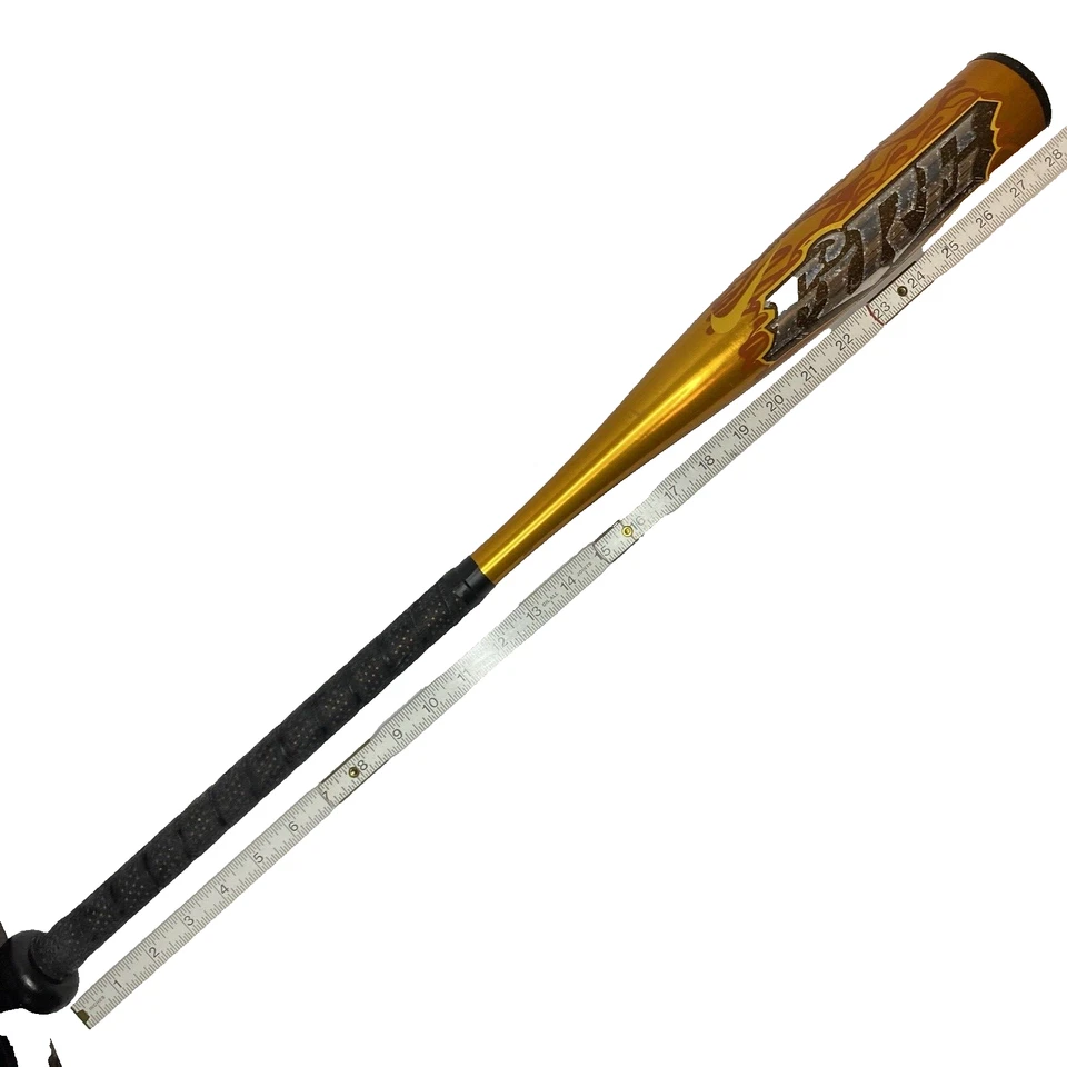Bate de béisbol Nike Fire Youth 28" 17oz Drop-11 BESR 2,25" diámetro 7075 aleación 1,15 BPF Foto 3 de 4