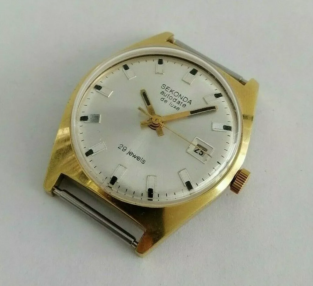 Sekonda autodate outlet deluxe 29 jewels