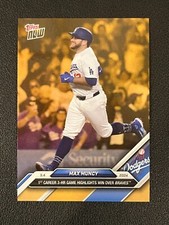 Max Muncy 2024 Topps Now 3 Home Run Game Gold Dodgers ODB8