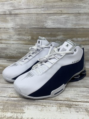 Nike Men's Shox BB4 Vince Carter Olympics White Blue Leather Size 9 | eBay