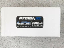 ProTek RC LiPo HB & Losi 8IGHT Receiver Battery Pack 7.4V/2000mAh PTK-5171 New!!
