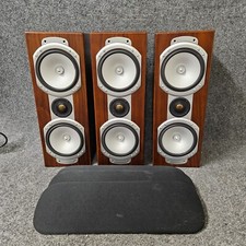 Set Of 3 - Monitor Audio Silver-rs Lcr Surround Center Speaker ~ Rslcr