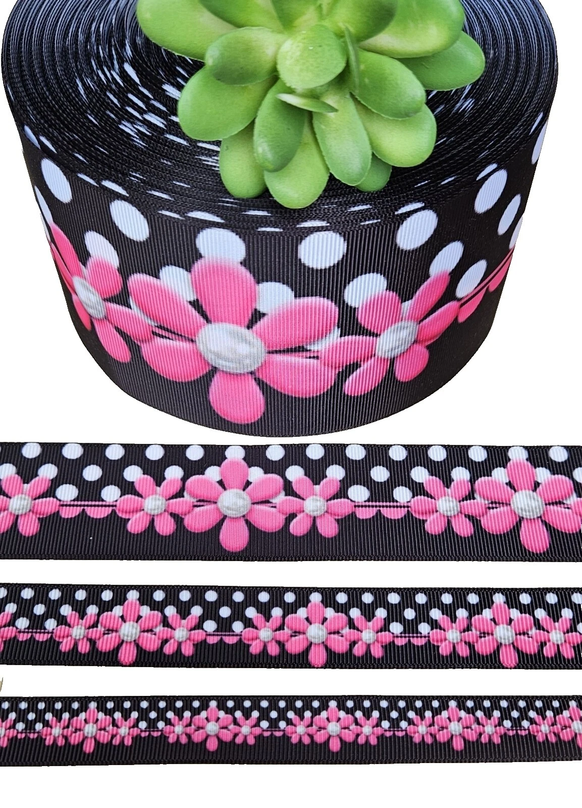 Flower Grosgrain Ribbons & Ribboncraft
