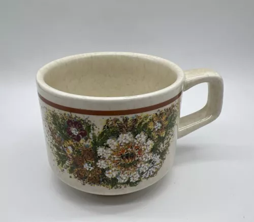 Temper Ware by Lenox Magic Garden Tea Coffee Cup Mug Made in USA
