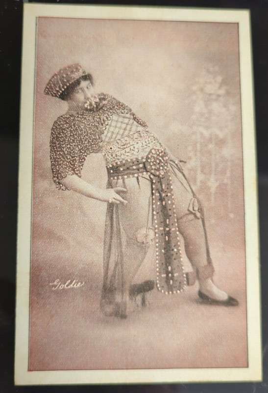 Early 1900's Vintage Postcard: Goldie Andrew Unused Postcard