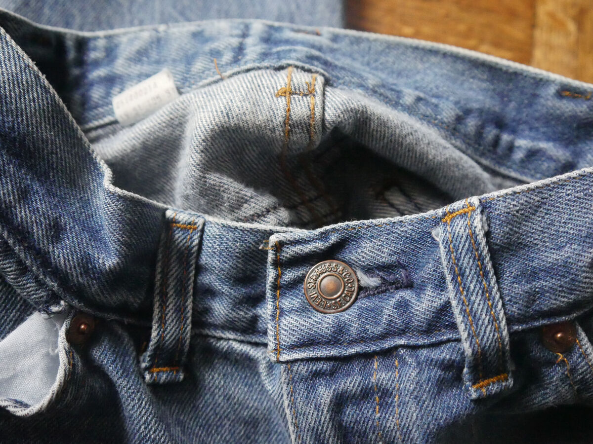 1970s 80s Vintage Levis Blue Jeans Denim California 1970s 80s Vintage Levis Blue Jeans Denim California