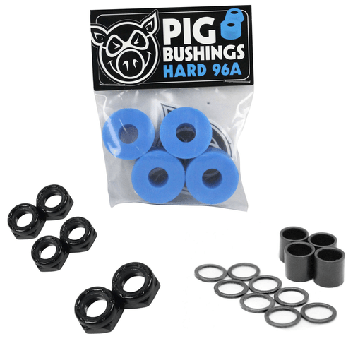 Pig Skateboard Bushings with Dime Bag Axle, Kingpin Nuts and Speed Kit - Picture 32 of 49