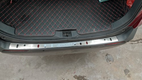 For Toyota RAV4 19-23 Car Accessories Stell Rear Bumper Protector Scuff Plate - Picture 12 of 18