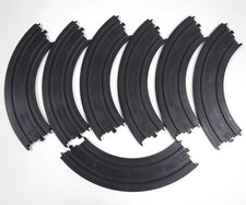 Vintage Tyco HO B5831 Curved Track – 9" Radius 1/4 Circle 7-Piece Lot