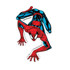 Spider-Man Comic Book Character Waterproof Die-Cut Sticker