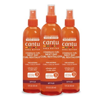 Revive Curls Overnight - Cantu Next Day Curl Revitalizer 12 fl oz Pack