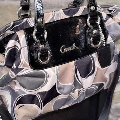 Coach Ashley Signature Sateen Satchel for sale | eBay