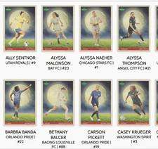 SINGLES - 2025 Parkside NWSL V1 Vintage MOON Insert