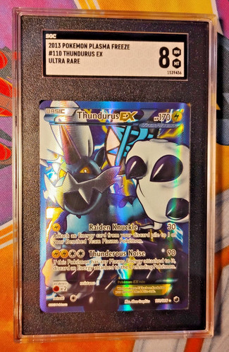 Thundurus-EX graded SGC 8 for sale on eBay
