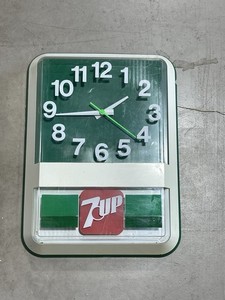 ヴィンテージ！？7up 掛け時計 Vintage '7up' Lighted Clock | Pierce Vintage Co.