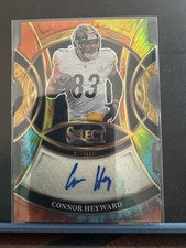 2025 Select Signature Connor Heyward Die Cut Tie Dye /25 Autograph - Steelers