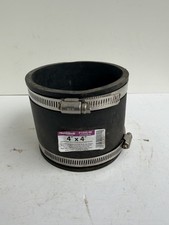 FERNCO P1056-44 PlumbQuik PVC Pipe Coupling Connector 4x 4