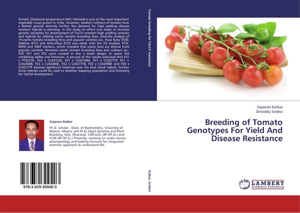 Gajanan Katkar (U. A.) | Breeding Of Tomato Genotypes For Yield And Disease...-image