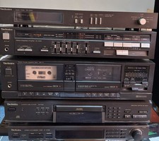 Technics Stereoanlage 80er Jahre 5 Bausteine 