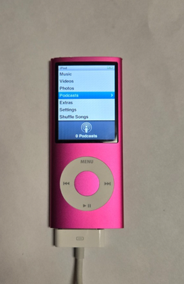Apple iPod Nano 4th Generation A1285 8GB Music Player 2287 - Pink