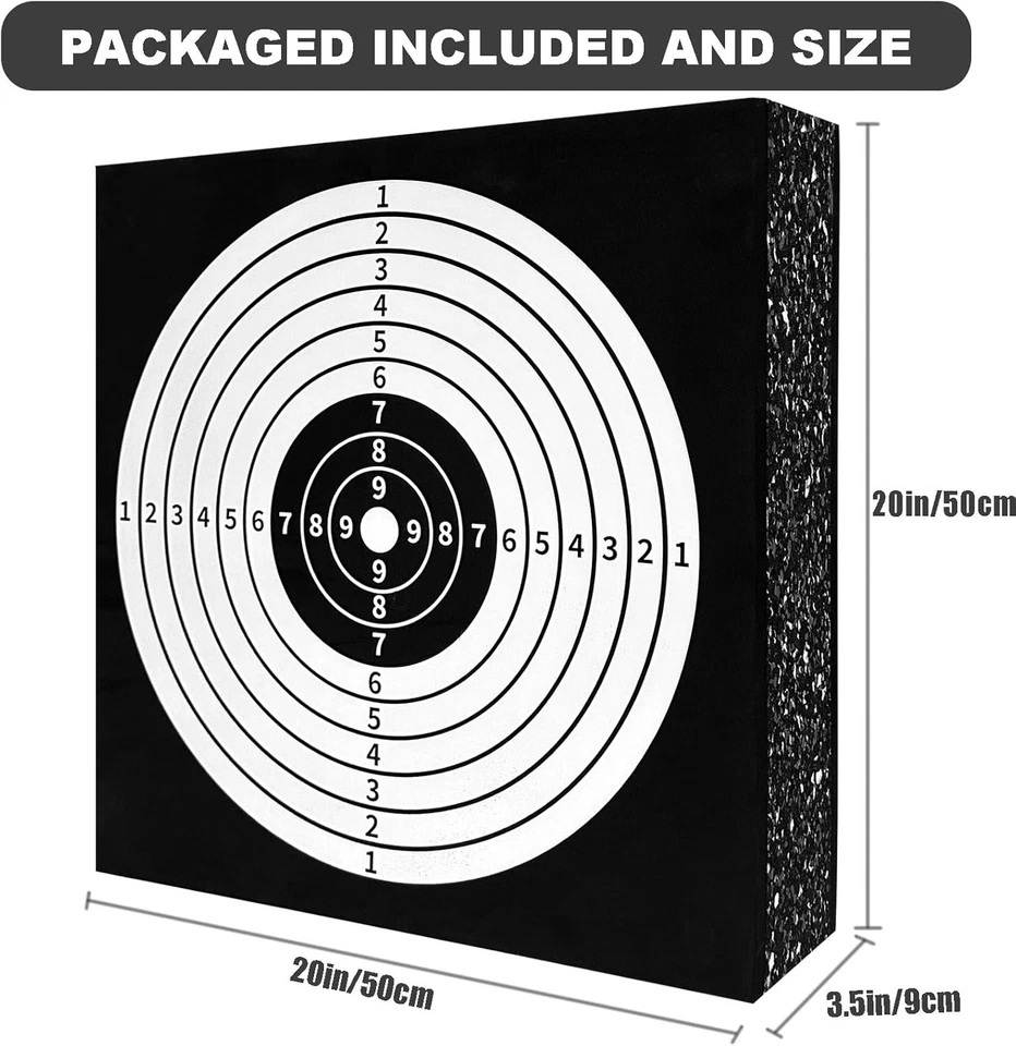 High-Density EVA Archery Targets for Backyard, Archery Target Block - Image 3 of 4