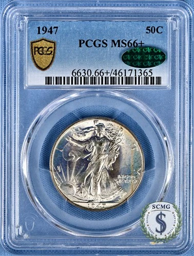 Photo of a 1947-P Walking Liberty Half Dollar from an eBay listing that sold on Jul 18, 2026