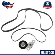 For Chevy Silverado GMC Savana Drive & A/C Serpentine Tensioner 90K-38159 Belt