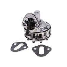 Top Street Performance 130 Gph 6 Valve Mechanical Fuel Pump Chevy Sbc Chrome Top Street Performance 130 Gph 6 Valve Mechanical Fuel Pump Chevy Sbc Chrome