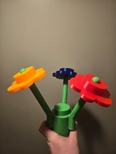 Multi CGiant lego flowers Artificial Plant Building Set with Flowers, Home D cor