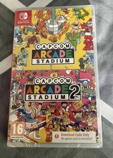 Capcom Arcade Stadium 1&2 Nintendo Switch codice in scatola 2025 NUOVO E SIGILLATO 