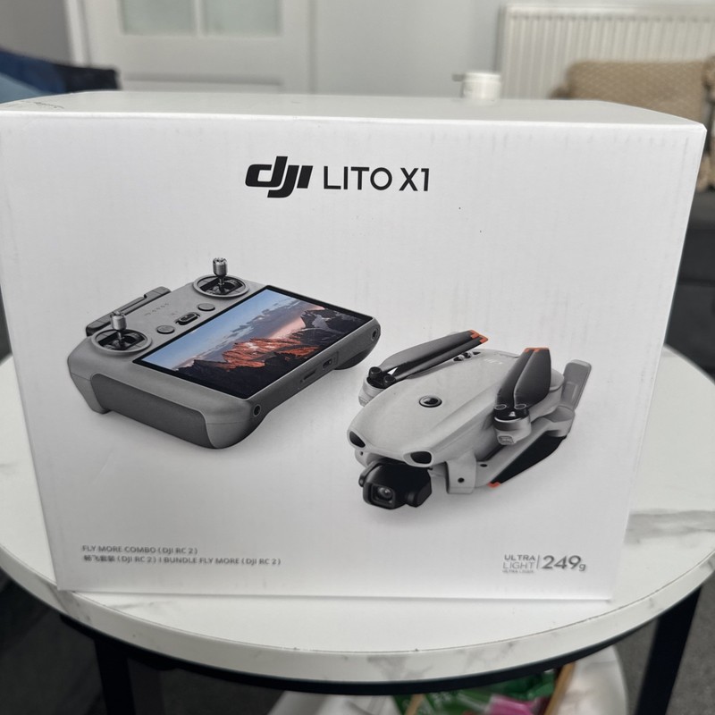 DJI Lito X1 C0 Drone Fly More Combo RC 2 4K 48MP 1/1.3" CMOS 36Min GPS