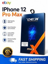 DEJI Battery for iPhone 12 Pro Max 4650mAh High Capacity Replacement USA 100