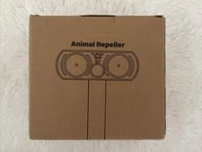 Upgraded Solar Ultrasonic Animal Repellent Outdoor,