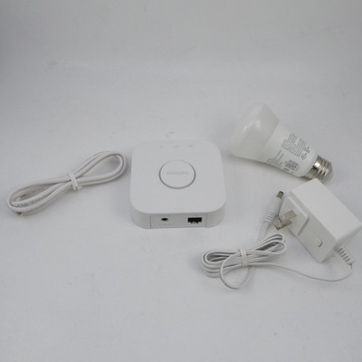 Philips HUE 75W White &Color Ambience Starter Kit E26  1-Light Bulb