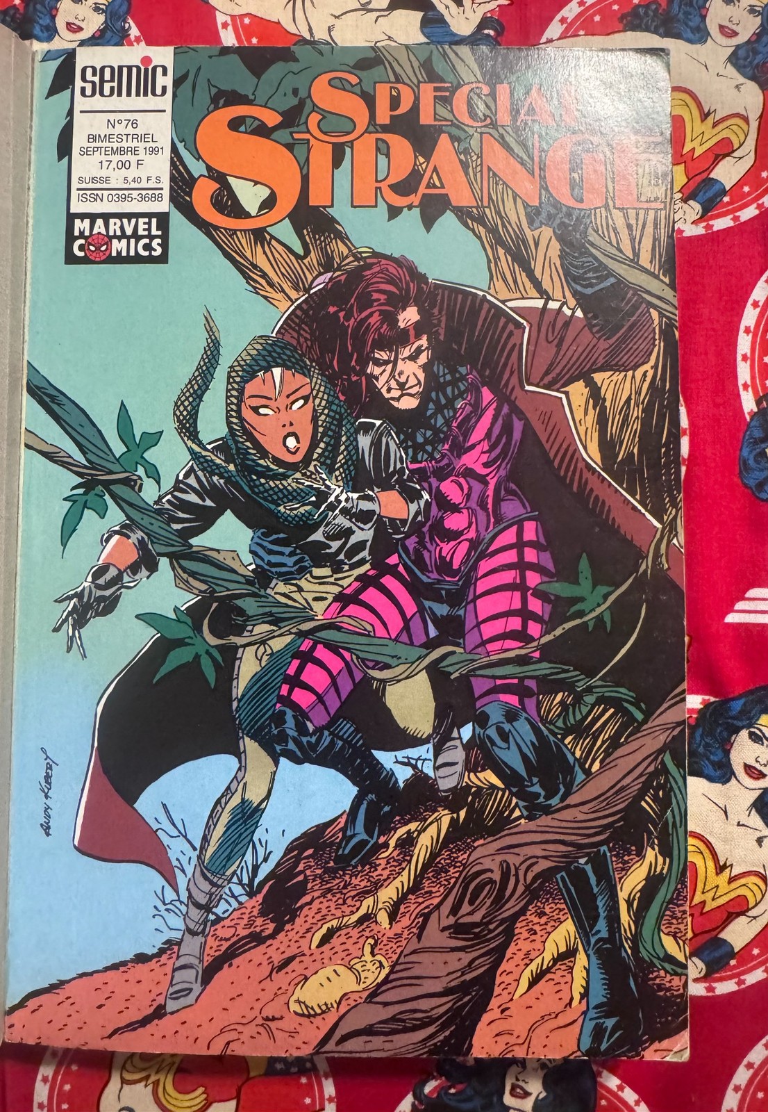 1990 MARVEL UNCANNY X-MEN #266 + #264-#270 1ST GAMBIT JIM LEE RARE KEY FRANCE