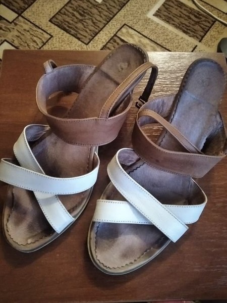 Women Heels Leather 41