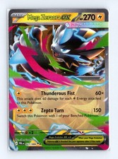 NM Mega Zeraora ex Holo Pitch Nero 027/084 RR Carta Pokemon 5ban Grafica