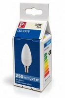 Paulmann 282.34 LED Kerze 3,6W E14 250Lm 2700K Warmweiß Matt 230V