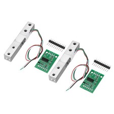 2 Set Digital Load Cell Sensor 5KG HX711 Module Weighing Sensor A/D 20x33mm