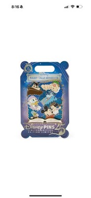 Disney Mickey s Christmas Carol Fairy Tale Moments Series Pin 2025 in hand!