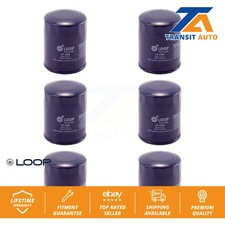 Engine Oil Filter (6 Pack) For Toyota Corolla Camry Matrix RAV4 Pontiac Vibe SX4