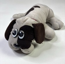 Tonka Pound Puppies Vintage Plush Gray Brown Dog 80's