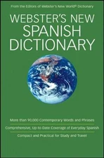 Webster's New Spanish Dictionary - Paperback, by webster - Good