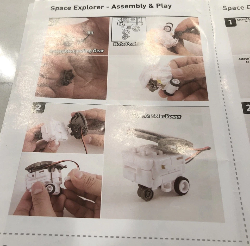 Robotics Build & Create 7 In 1 Kit NEW No Box Discovery Kids - Image 3 of 4