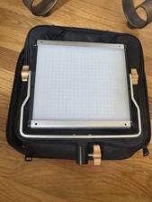 Single Neewer NL480 Dimmable bi color LED Light Panel, carry bag No Power Cord