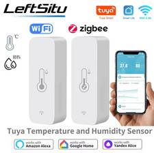 Tuya WiFi Zigbee Temperature Humidity Sensor Smart Home Indoor Hygrometer APP