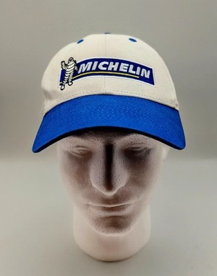Michelin Man Logo White And Blue Adjustable Adult Hat